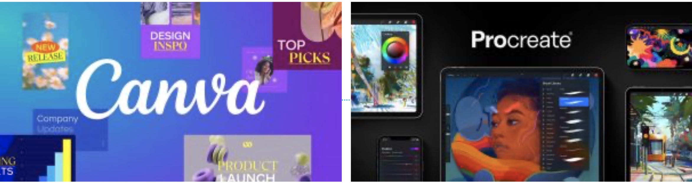You are currently viewing FRIDAYS OF THE PROCREATE APP / CANVA. Learn and Pay As You Go!